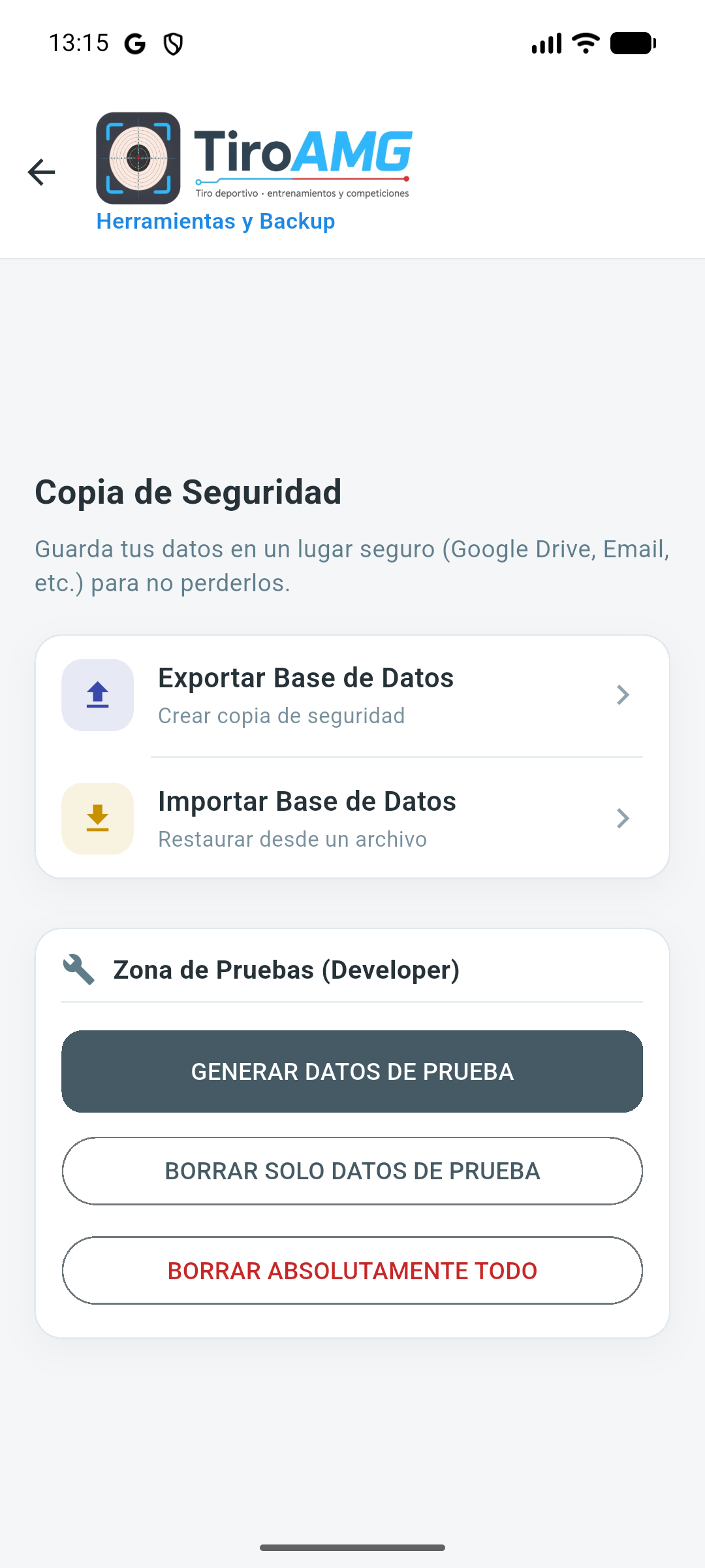 Copia de seguridad